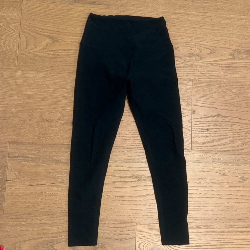 High waist hunter green leggings